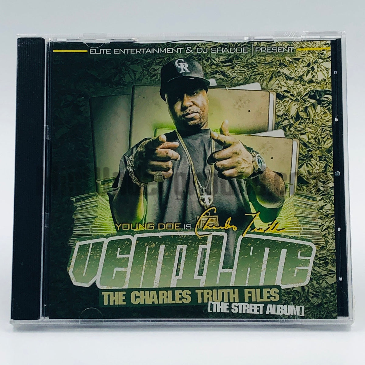 Young Doe is Charles Truth – Ventilate (The Charles Truth Files) CD, front cover