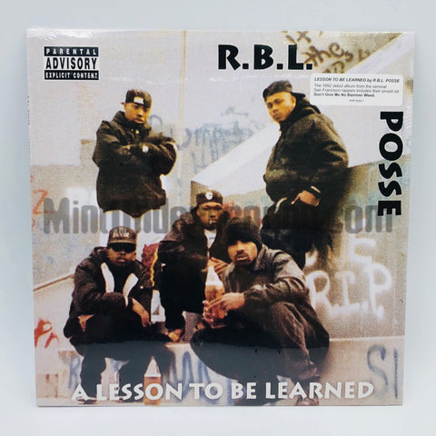 R.B.L. Posse/RBL Posse: A Lesson To Be Learned: Vinyl