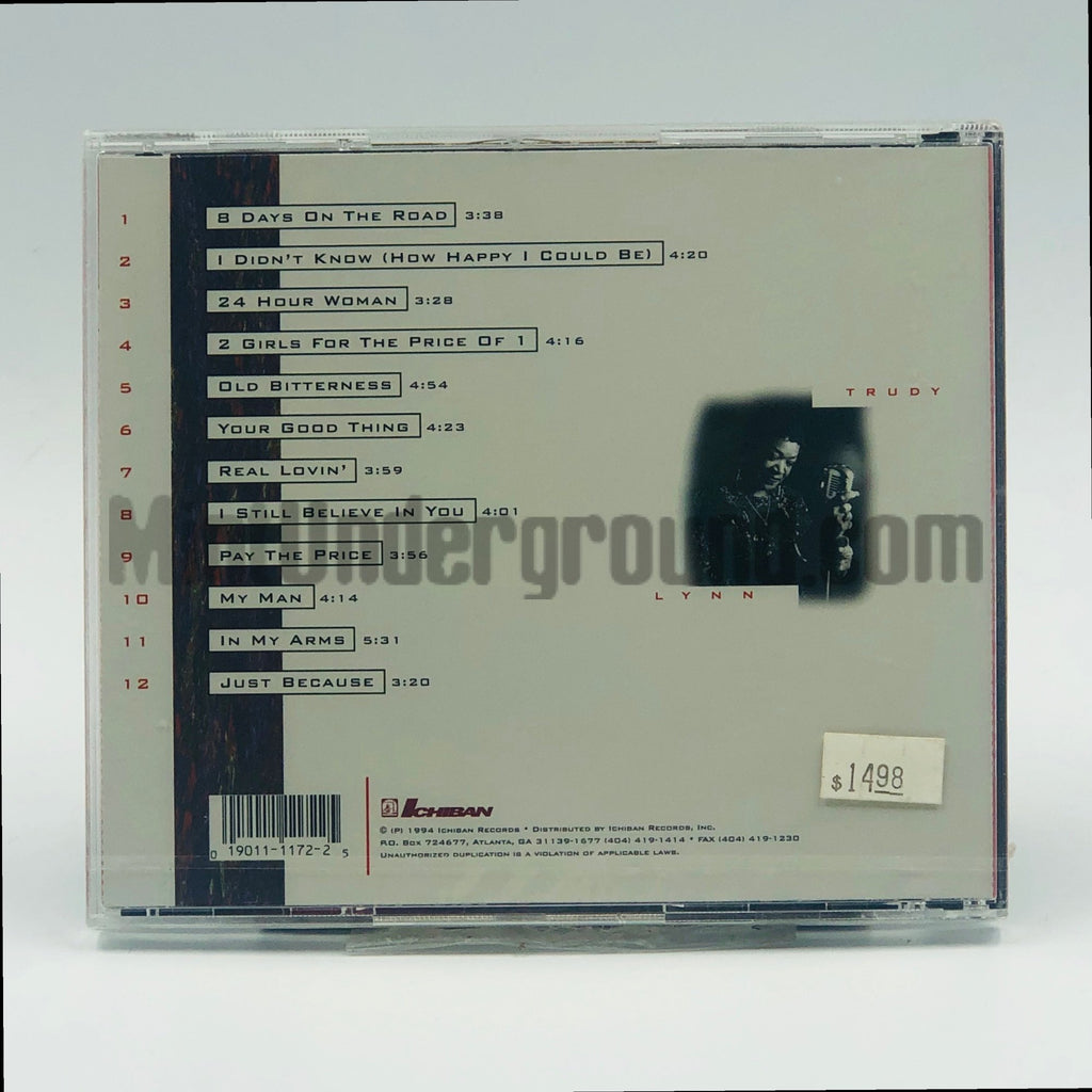 Trudy Lynn – 24 Hour Woman CD, back cover