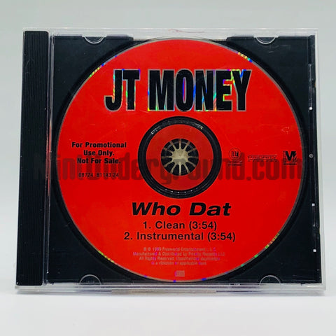 JT Money: Who Dat: CD Single