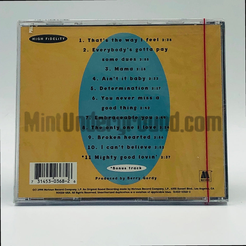 Smokey Robinson & The Miracles – Cookin' With The Miracles CD, back cover