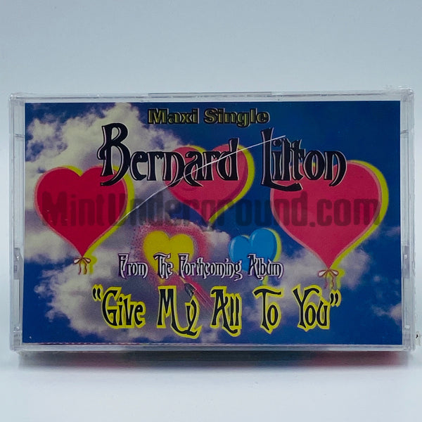 Bernard Lilton: Give My All To You/Girl You Knock Me Out: Cassette Single Bernard Lilton: Give My All To You/Girl You Knock Me Out: Cassette Single